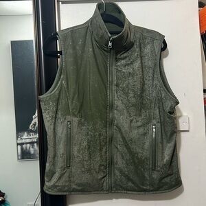 FUDA sport reversible, green vest size large